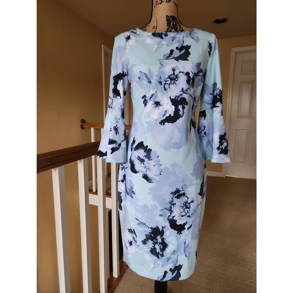 Calvin Klein Dress, Floral, Size 6